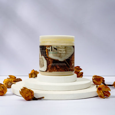 Creamy Coconut Shea Butter Sugar Scrub