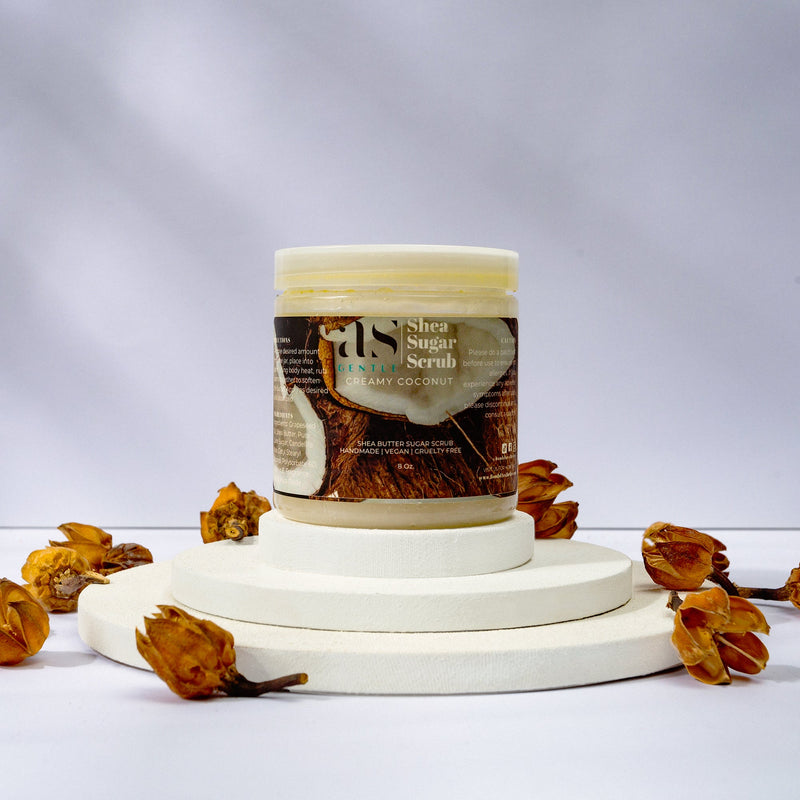 Creamy Coconut Shea Butter Sugar Scrub