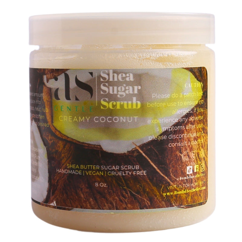 Creamy Coconut Shea Butter Sugar Scrub
